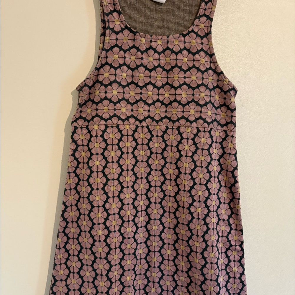 Floral Patterned Sleeveless Dress